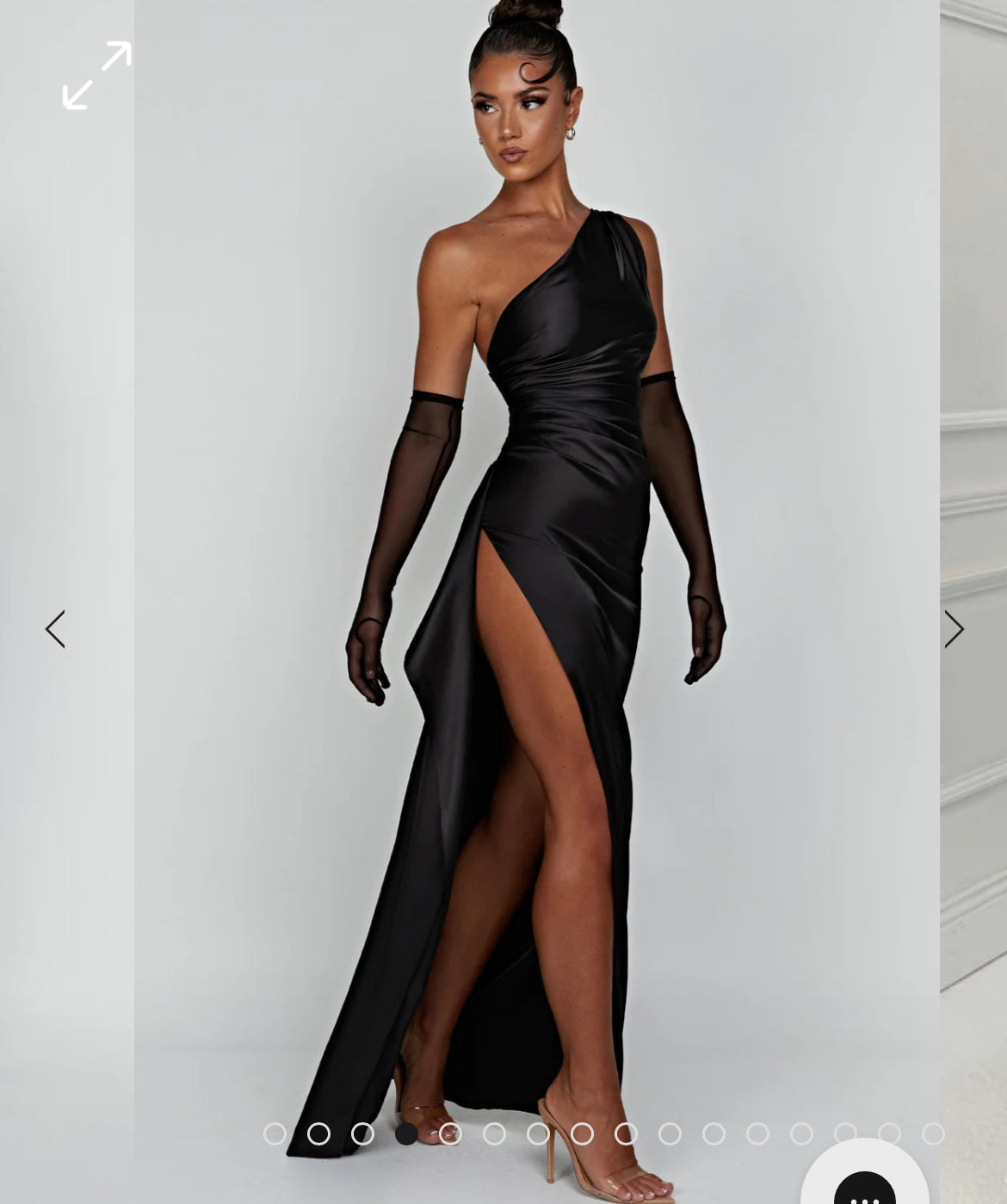 Ariel Black Gown | size 8 | RRP $160