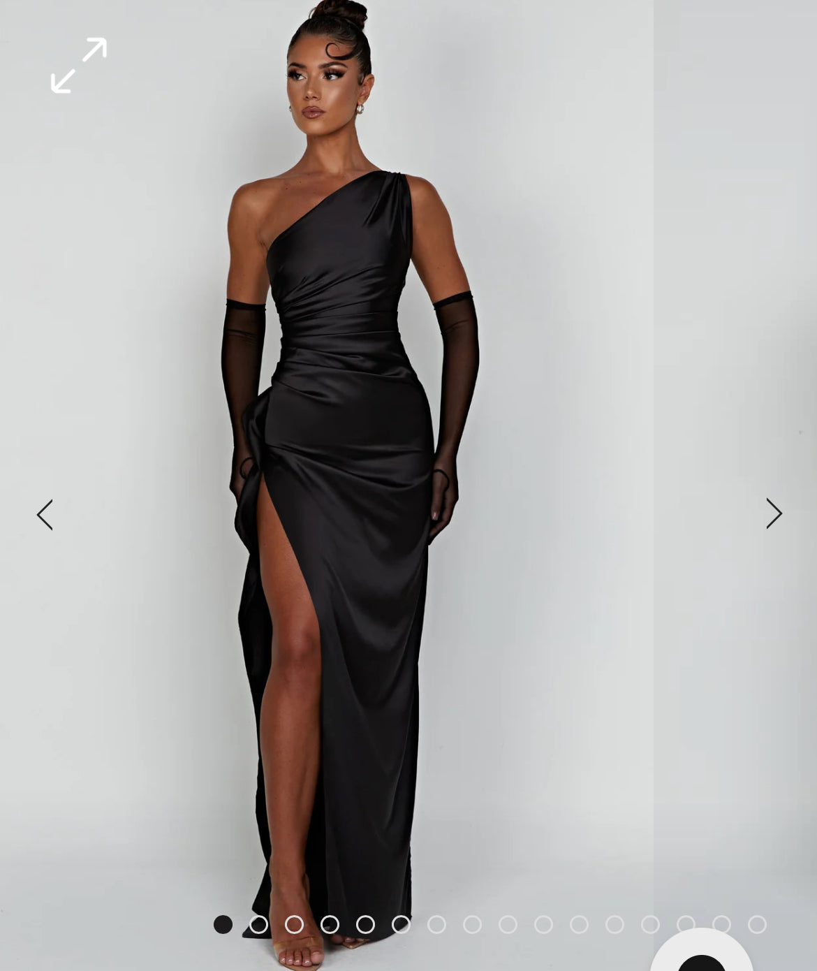 Ariel Black Gown | size 8 | RRP $160