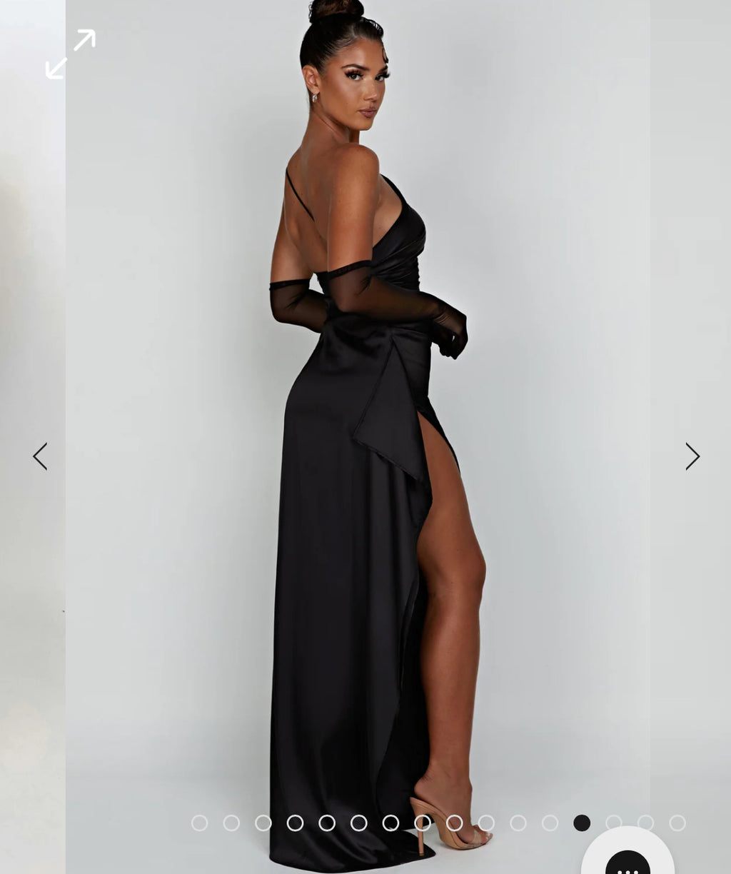 Ariel Black Gown | size 8 | RRP $160
