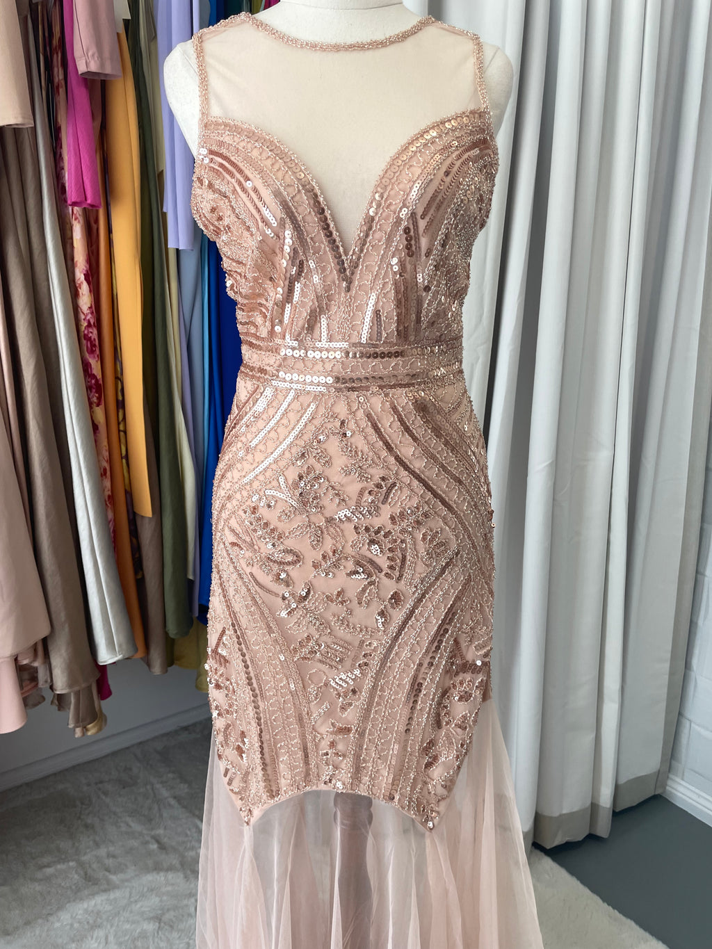 ALANA THE LABEL | size 6 & 8 | Rose Gold