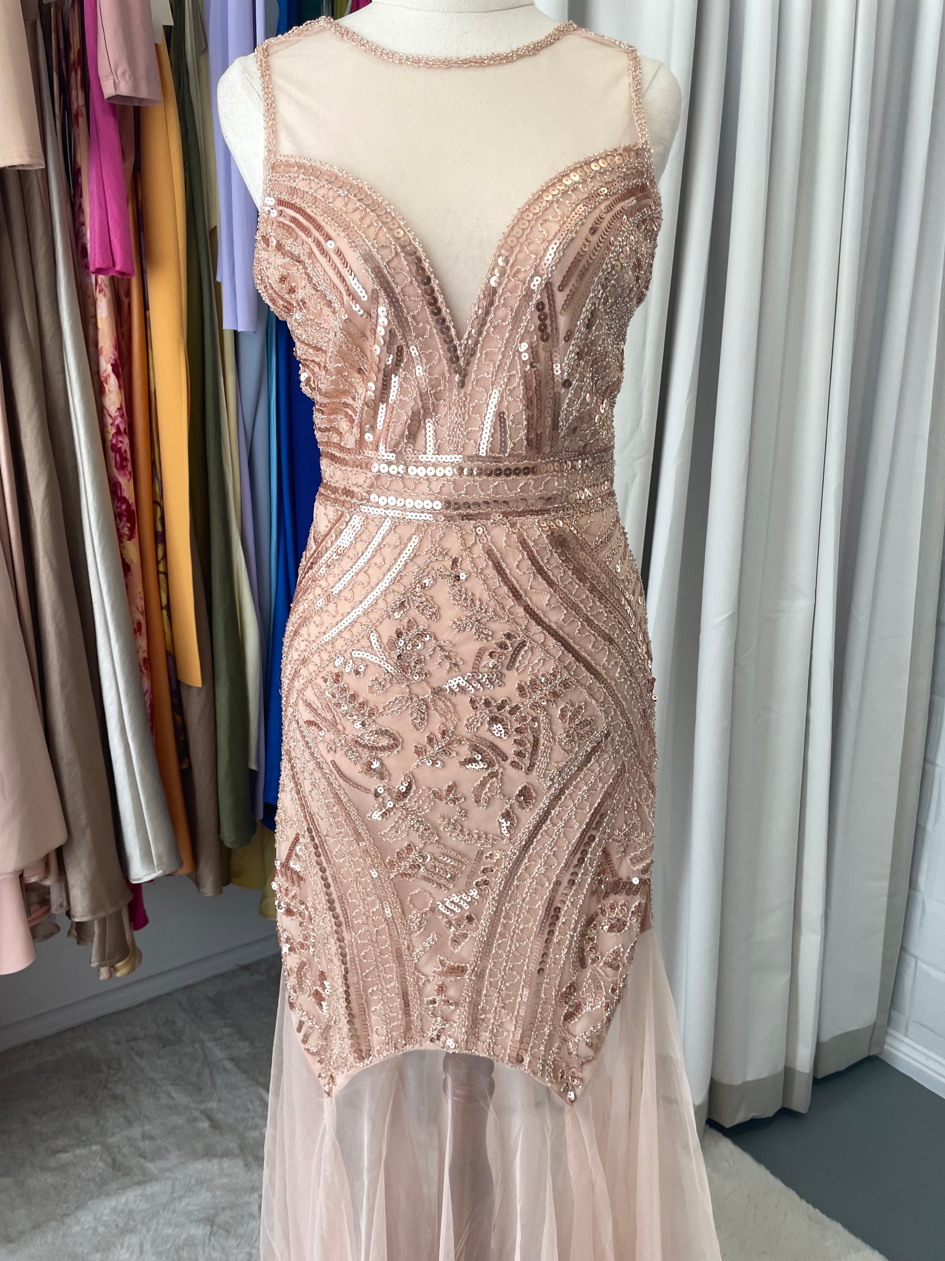 ALANA THE LABEL | size 6 & 8 | Rose Gold