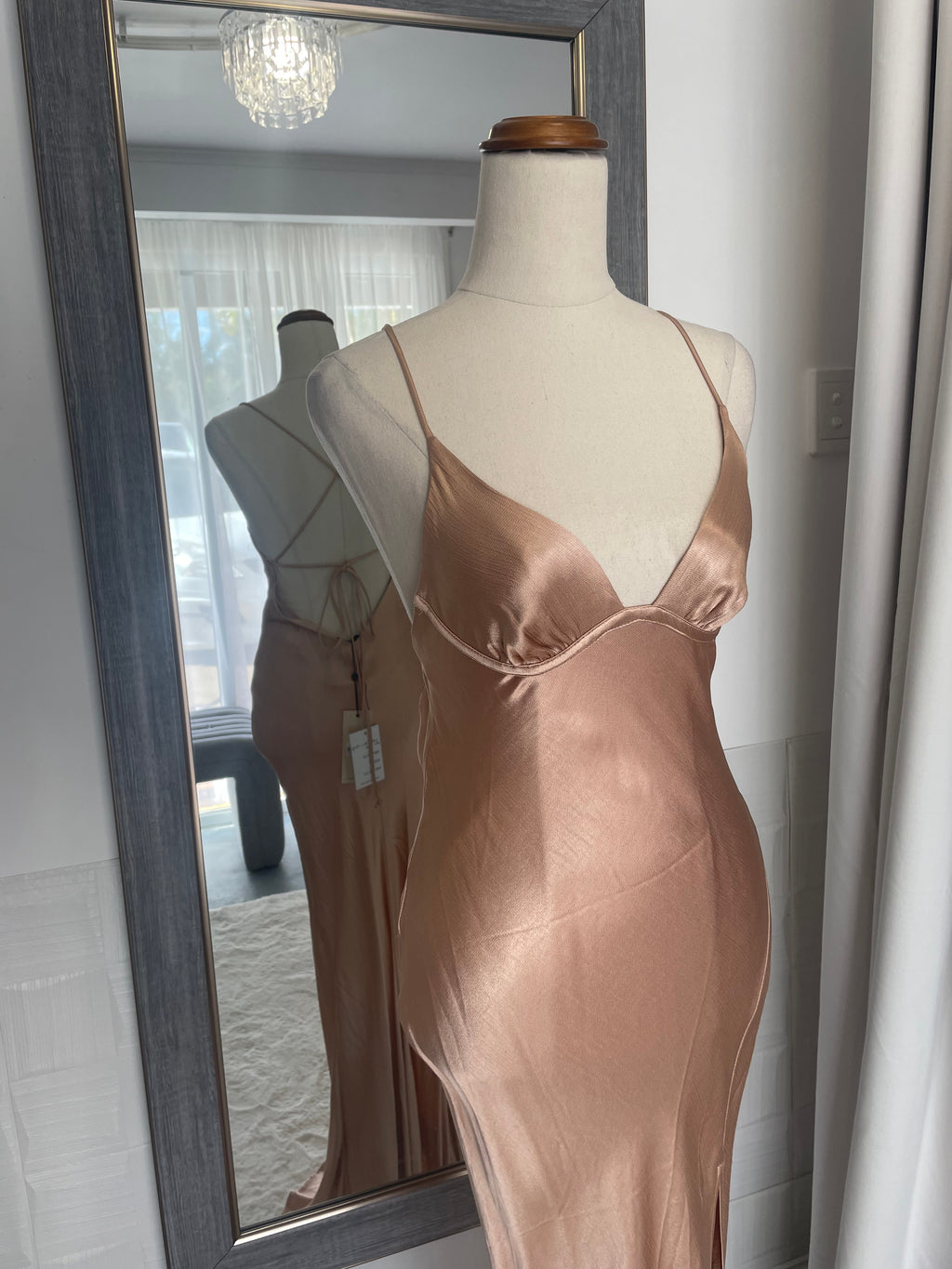 Bec + Bridge Ren Rose Gold | size 6 | RRP $330