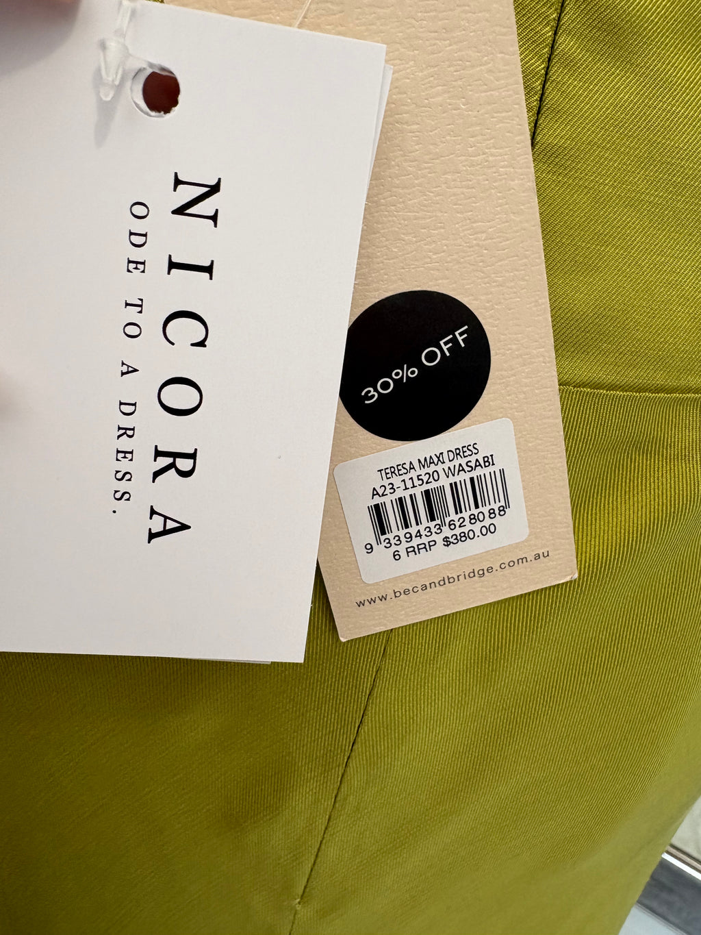 Bec & Bridge | Teresa | size 6 | RRP $380