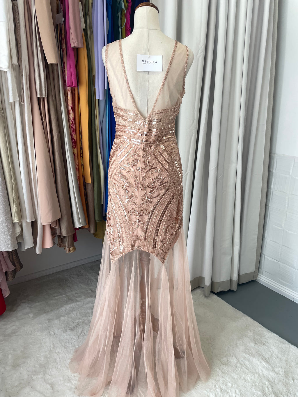 ALANA THE LABEL | size 6 & 8 | Rose Gold