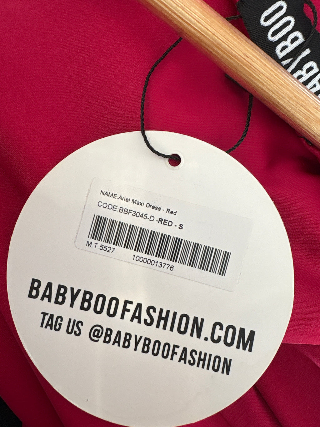 Baby Boo | Ariel Red Gown | size 8 | RRP $160