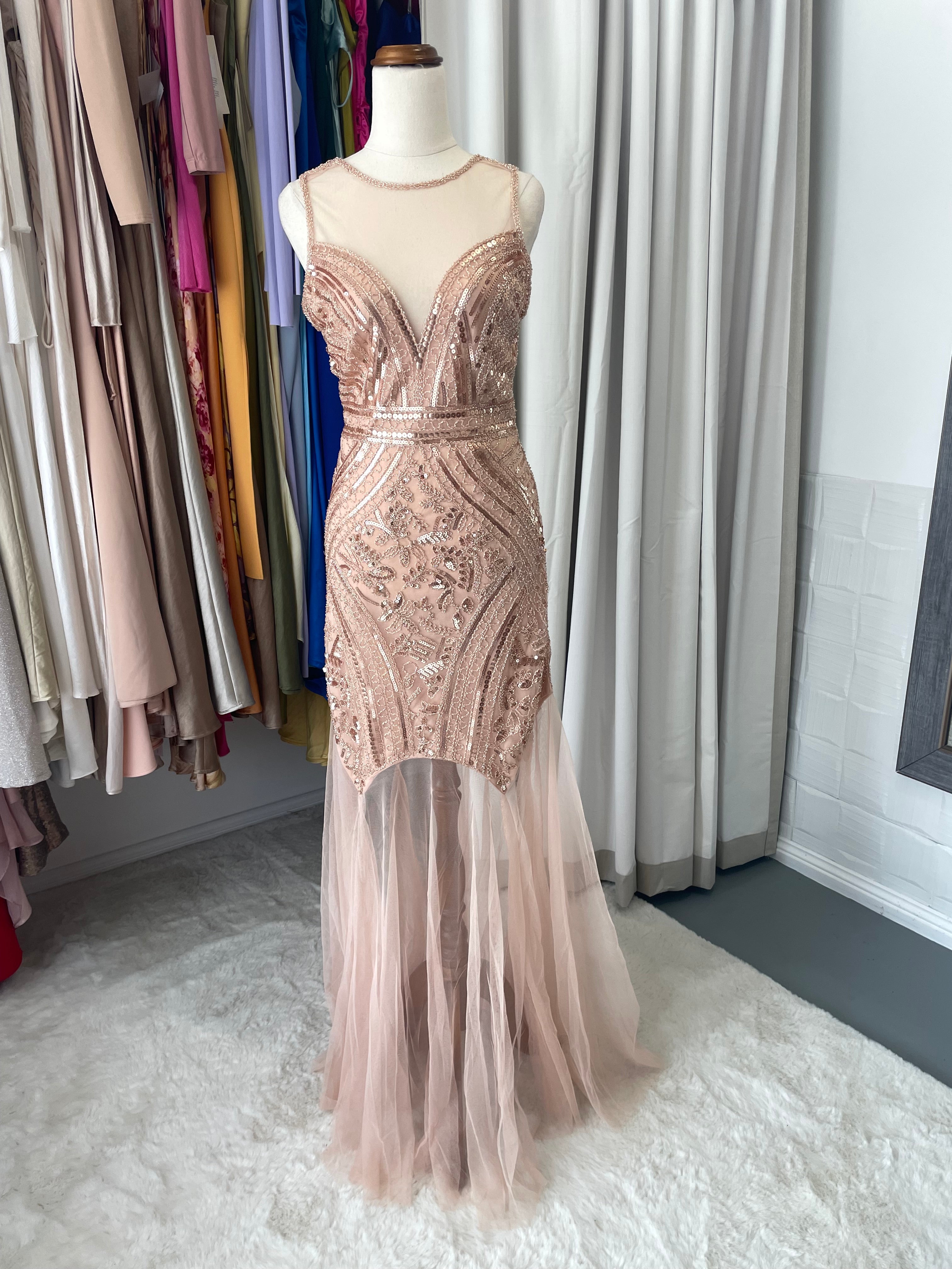 ALANA THE LABEL | size 6 & 8 | Rose Gold