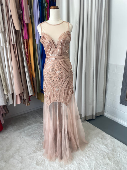 ALANA THE LABEL | size 6 & 8 | Rose Gold