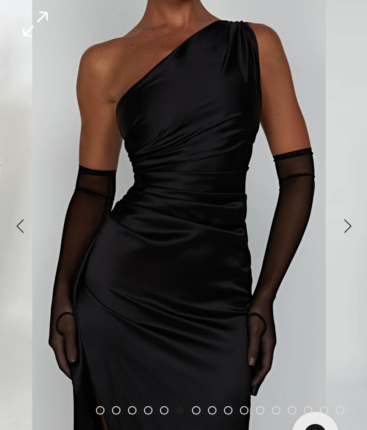 Ariel Black Gown | size 8 | RRP $160