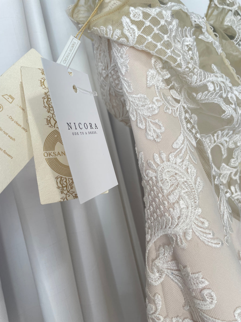 OKSANA MUHKA ESPERANZA | size 10 | RRP $2,985