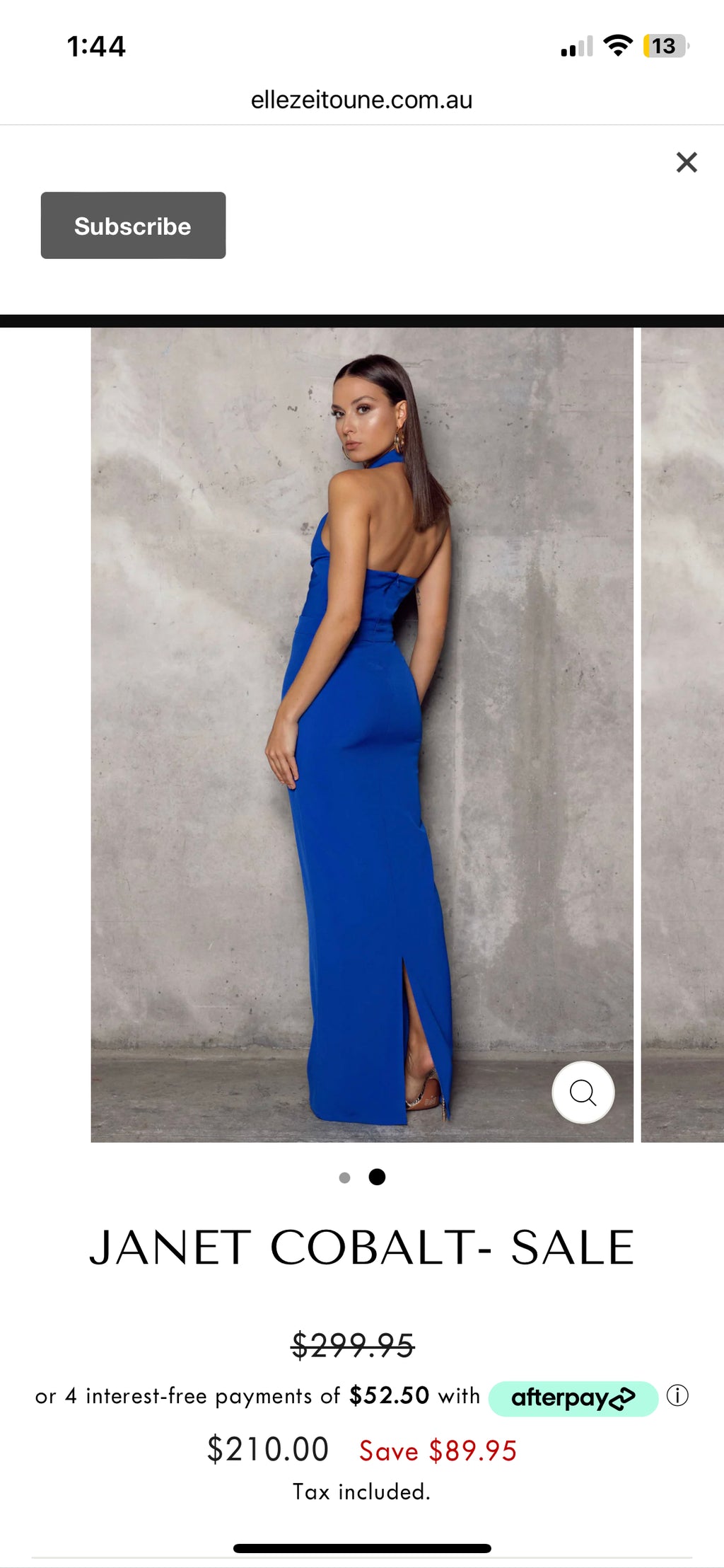 ELLE ZEITOUNE JANET | size 6 | RRP $299.95