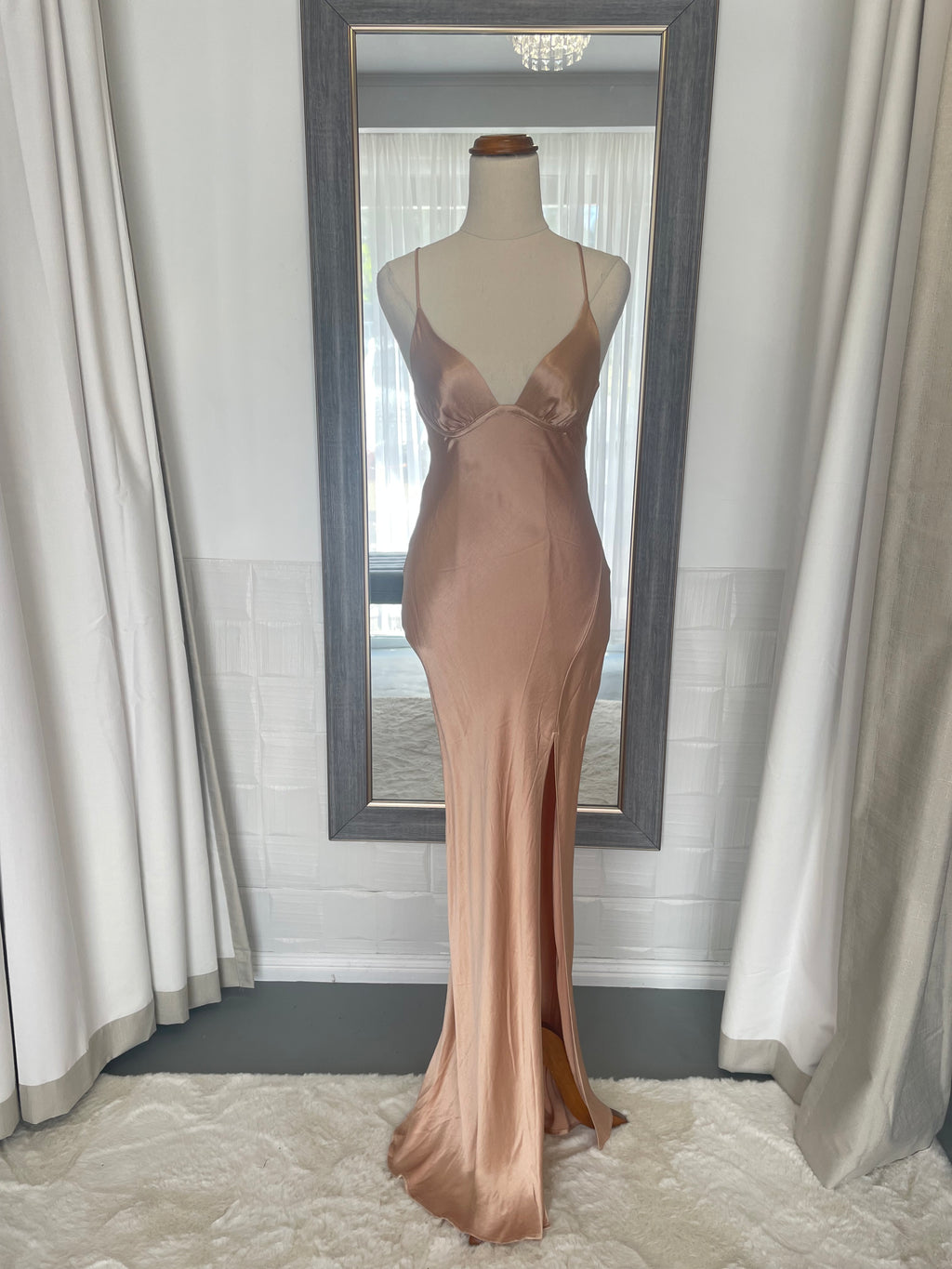 Bec + Bridge Ren Rose Gold | size 6 | RRP $330