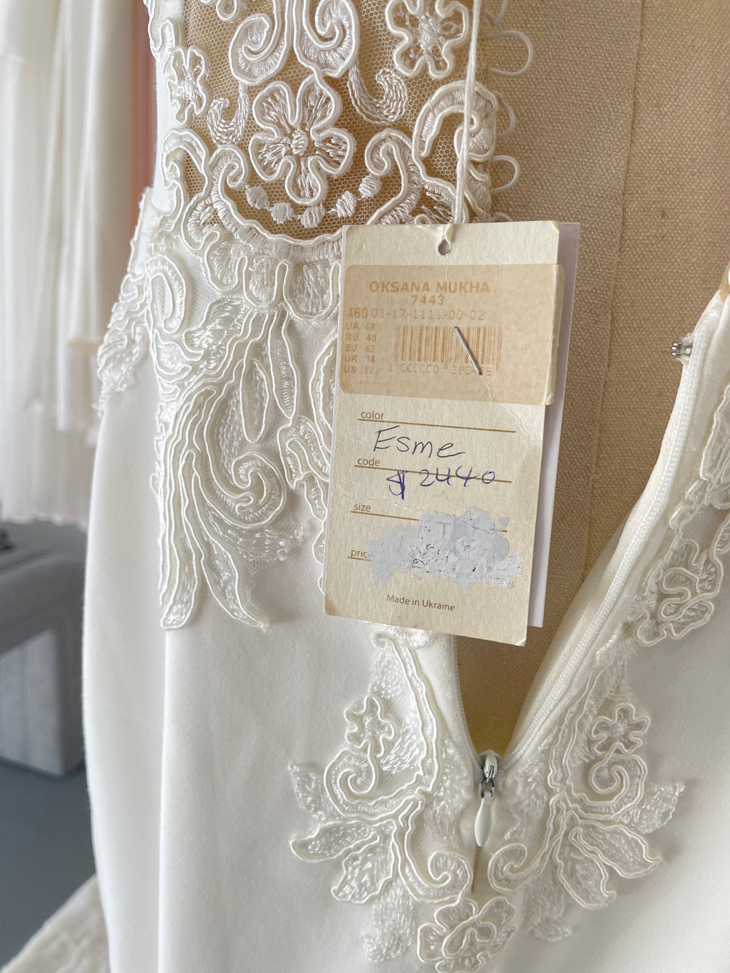 OKSANA MUHKA ESME | Size 14 | RRP $2,440