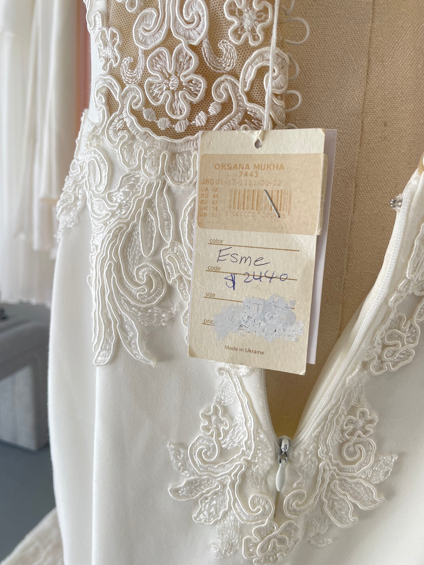 OKSANA MUHKA ESME | Size 14 | RRP $2,440