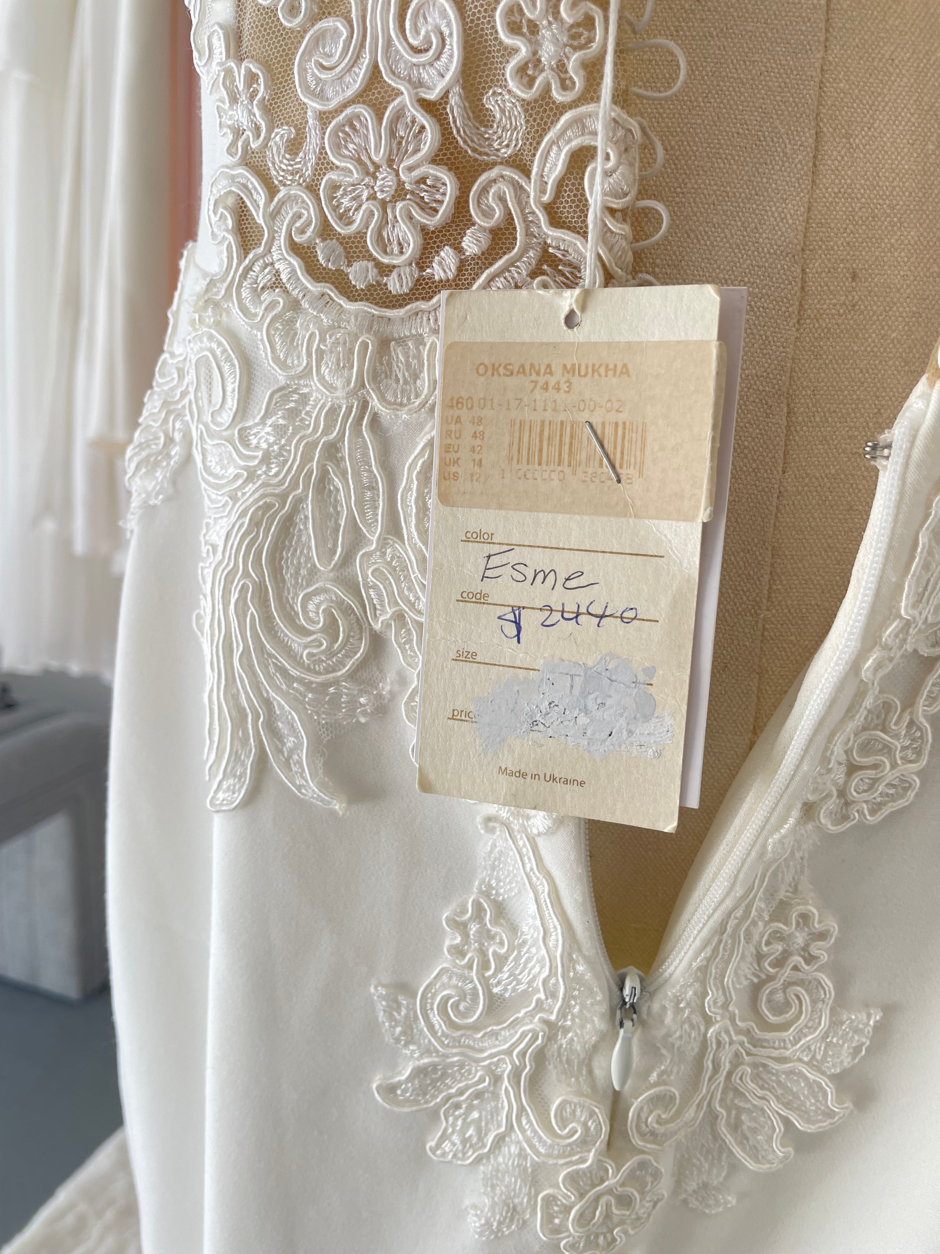 OKSANA MUHKA ESME | Size 14 | RRP $2,440