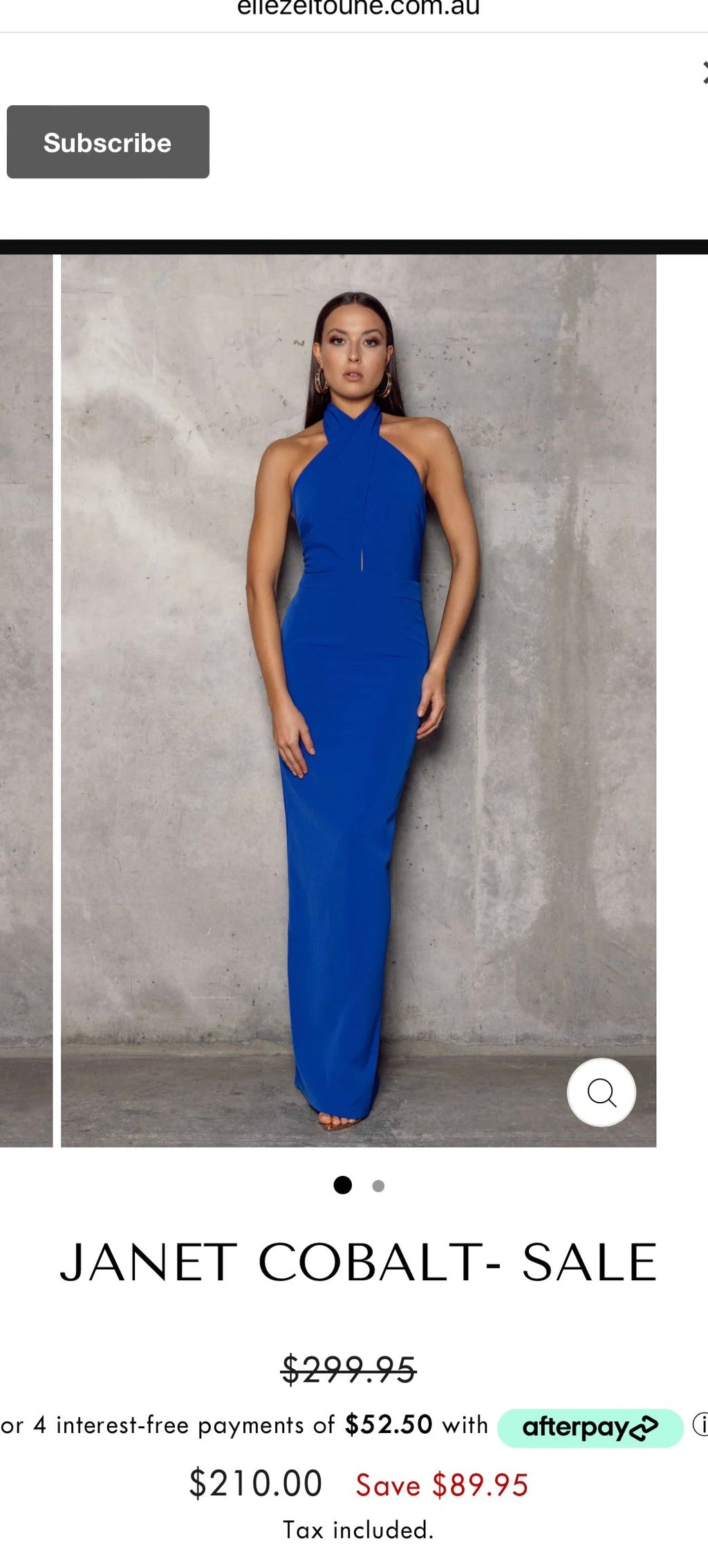 ELLE ZEITOUNE JANET | size 6 | RRP $299.95