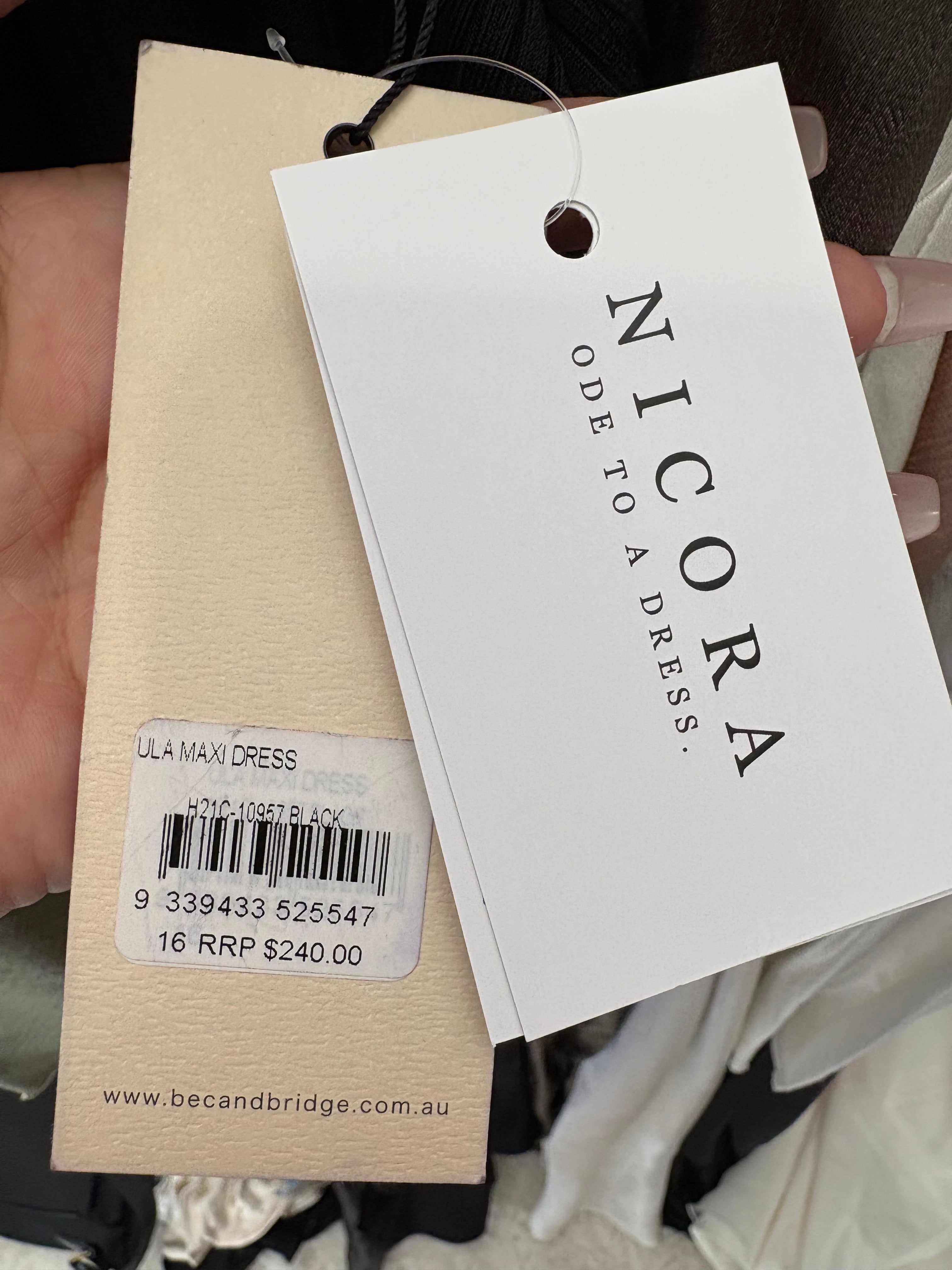 Bec & Bridge | Ula | size 16 | RRP $240