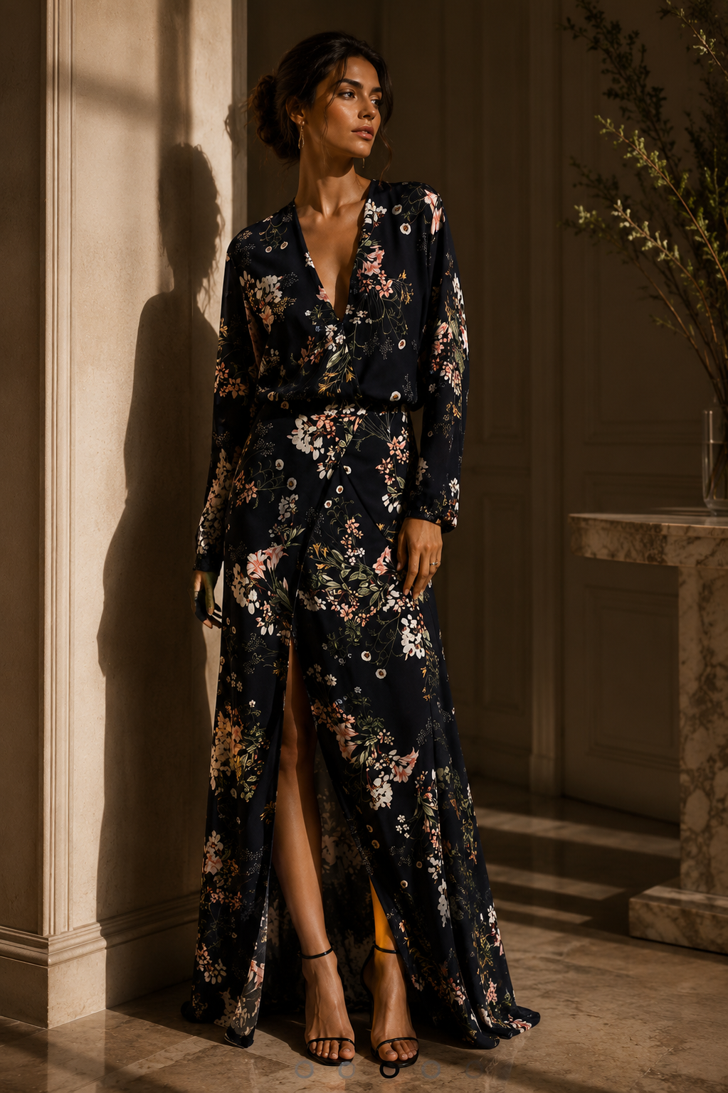 SHEIKE MIDNIGHT BLOOMS | size 14 | RRP $189