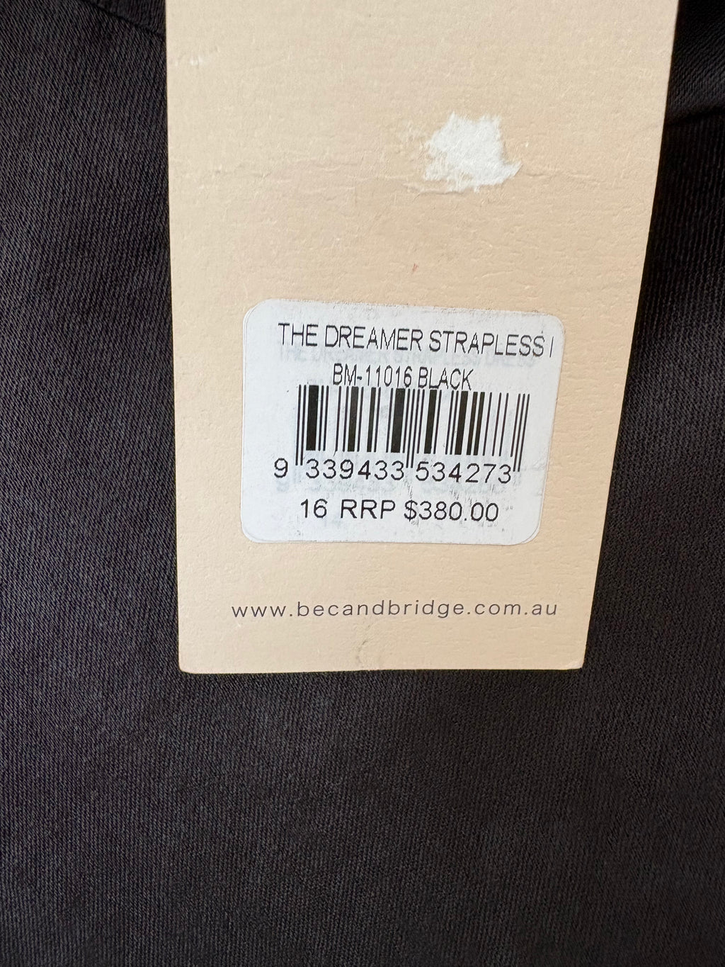 Bec + Bridge | Dreamer Strapless | size 16 | RRP $380