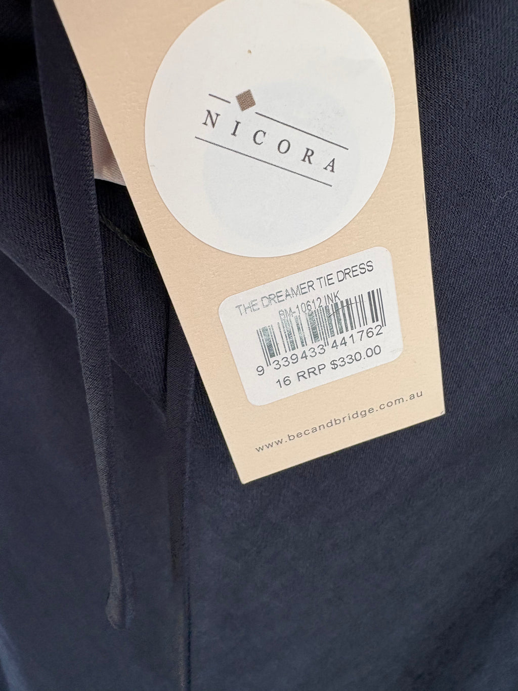 Bec & Bridge | The Dreamer Tie | size 16 | RRP $330