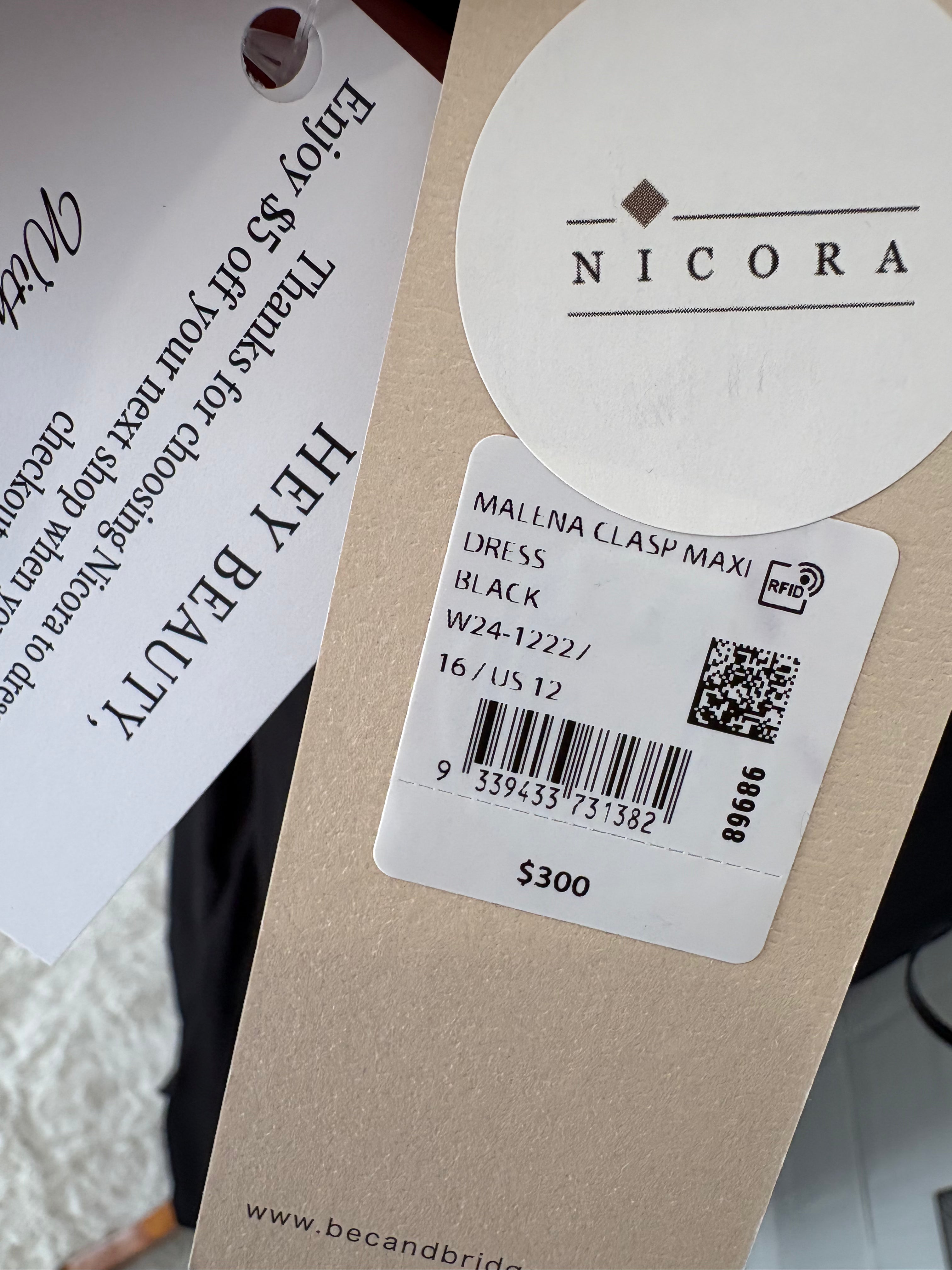 Bec & Bridge | Malina | size 16 | RRP $300